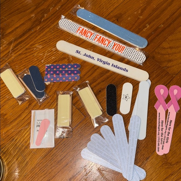 BUNCH Assorted Nail Files and Emery Boards teen slumber party sleepover salon - Picture 1 of 1